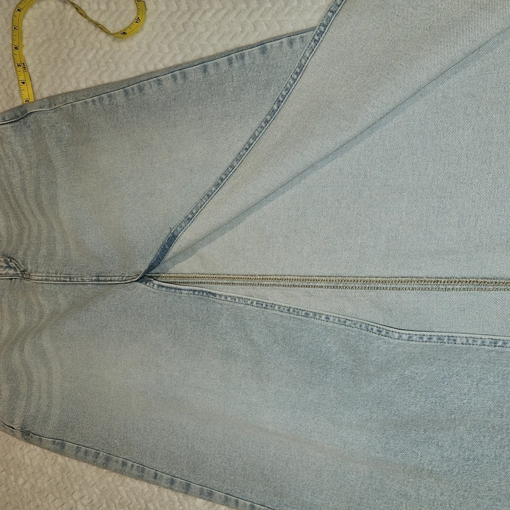 Light Blue Denim Skirt.